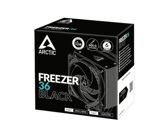 Arctic Freezer 36 Black - CPU Luftkühler - 120mm - schwarz